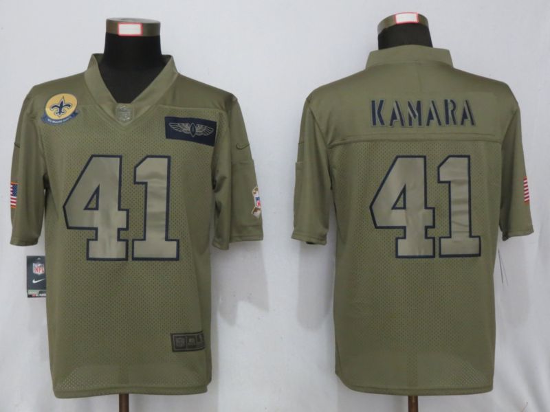 Men New Orleans Saints #41 Kamara Nike Camo 2019 Salute to Service Limited NFL Jerseys->new orleans saints->NFL Jersey